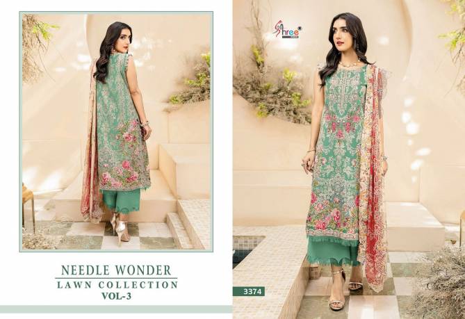 Needle Wonder Lawn Collection Vol 3 Cotton Pakistani Suits Catalog
